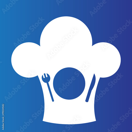 Chef Hat Meal Toque Icon