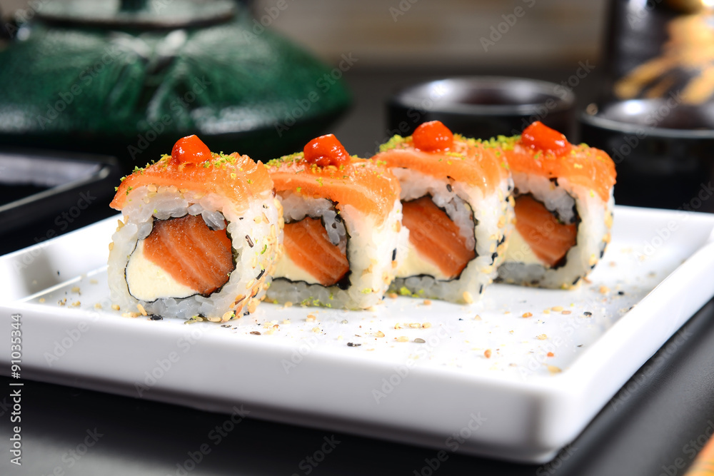 Salmon Sushi Salmon Sushi