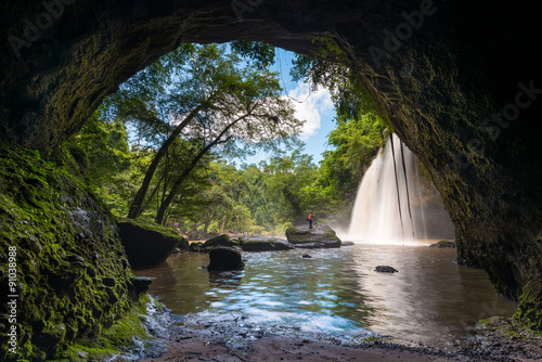Cave Heo Suwat in Khao Yai National Park in Thailand.