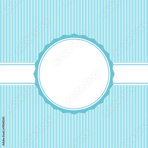 Invitation card with grunge frame. Wedding invitation