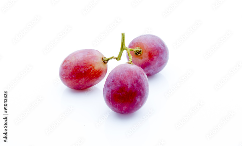 Grape on the white background. Fresh berry. Grape on the white background. Fresh berry.