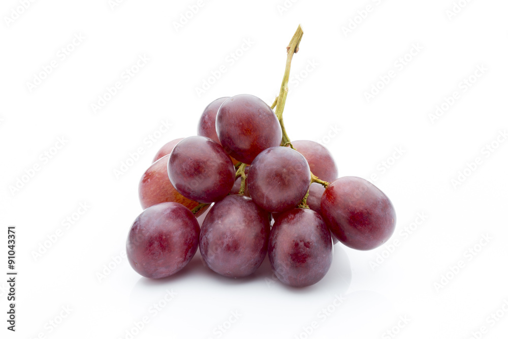 Grape on the white background. Fresh berry. Grape on the white background. Fresh berry.