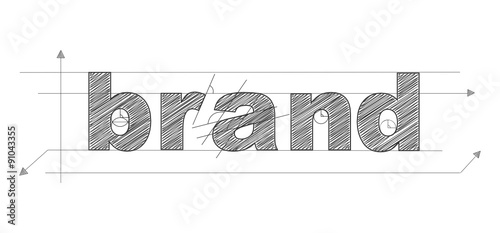 BRAND Technical Lettering