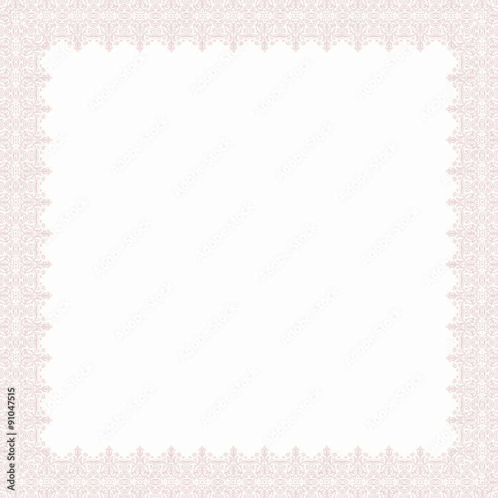 Floral Vector Fine Frame Floral Vector Fine Frame