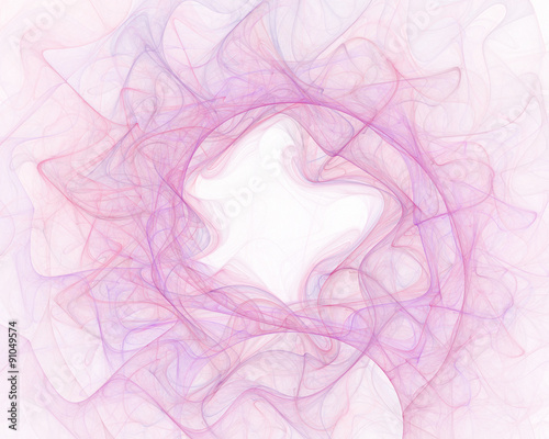 Abstract white background with rose fog or smoke texture
