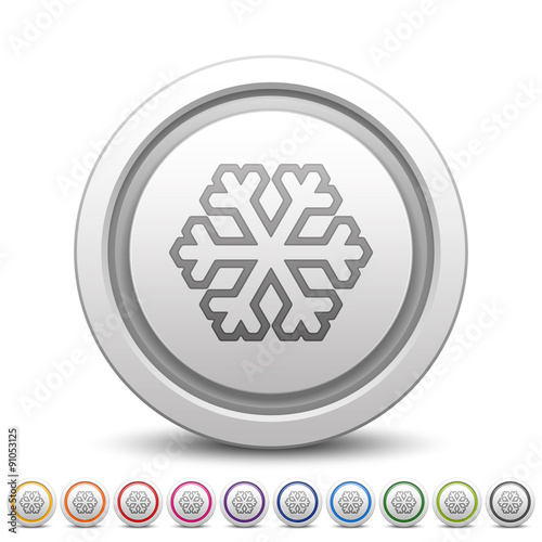 Snowflake - Button SET