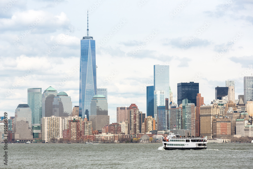 Obraz premium Lower Manhattan