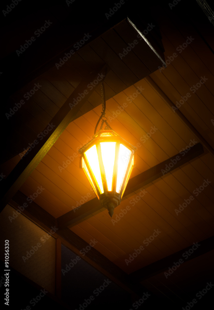 light lamp dark
