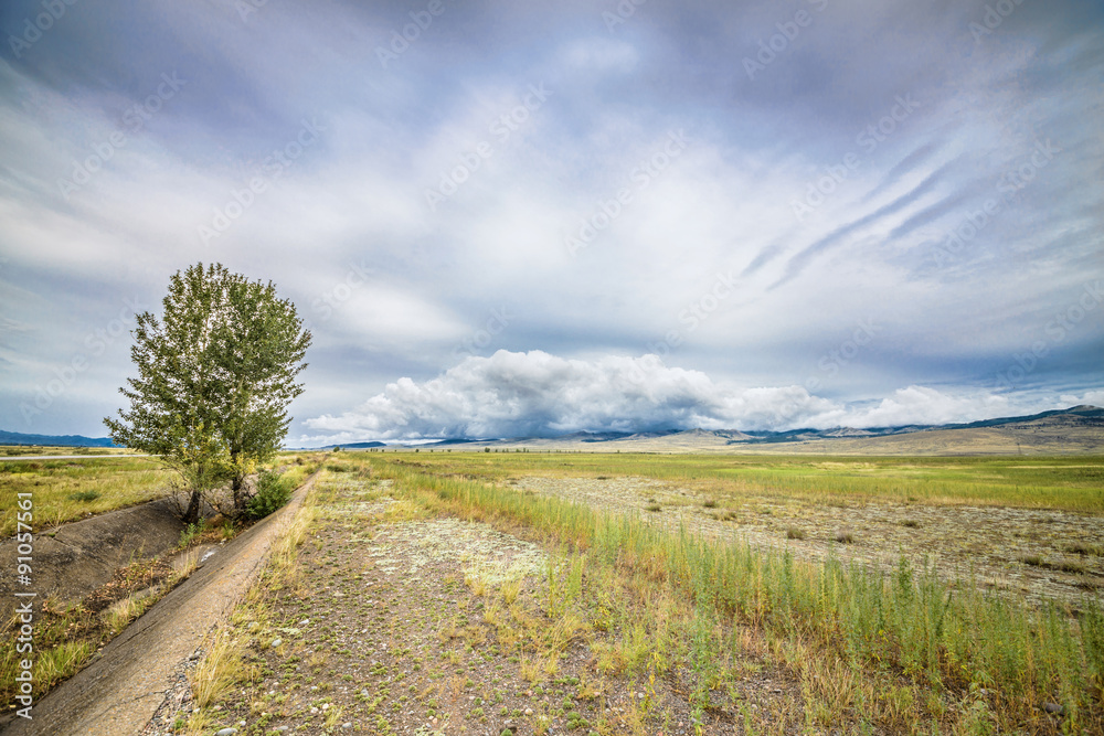 Obraz premium summer mountain landscape 