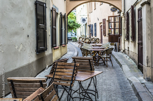 Vilnius oldtown street ,Lithuania