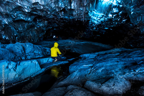 crystal caves iceland © surangaw
