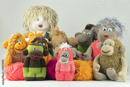 Handmade crochet toy