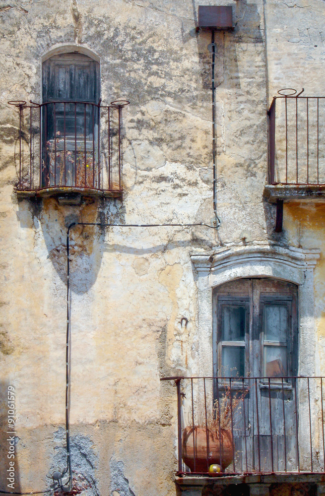 Obraz premium wallpaper of old house