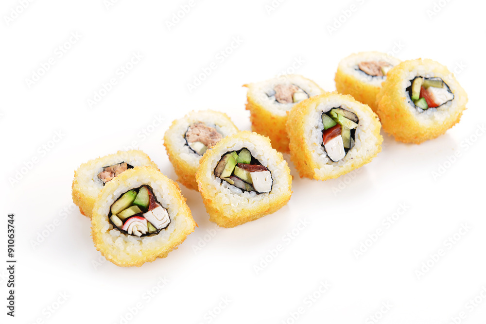 Delicious sushi rolls Delicious sushi rolls