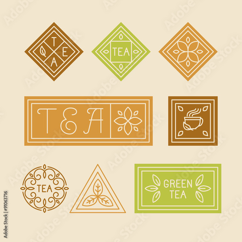 Tea package design elements
