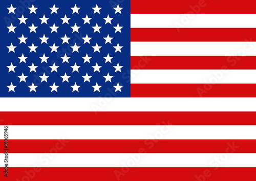 American Flag. Flag of the United States of America.