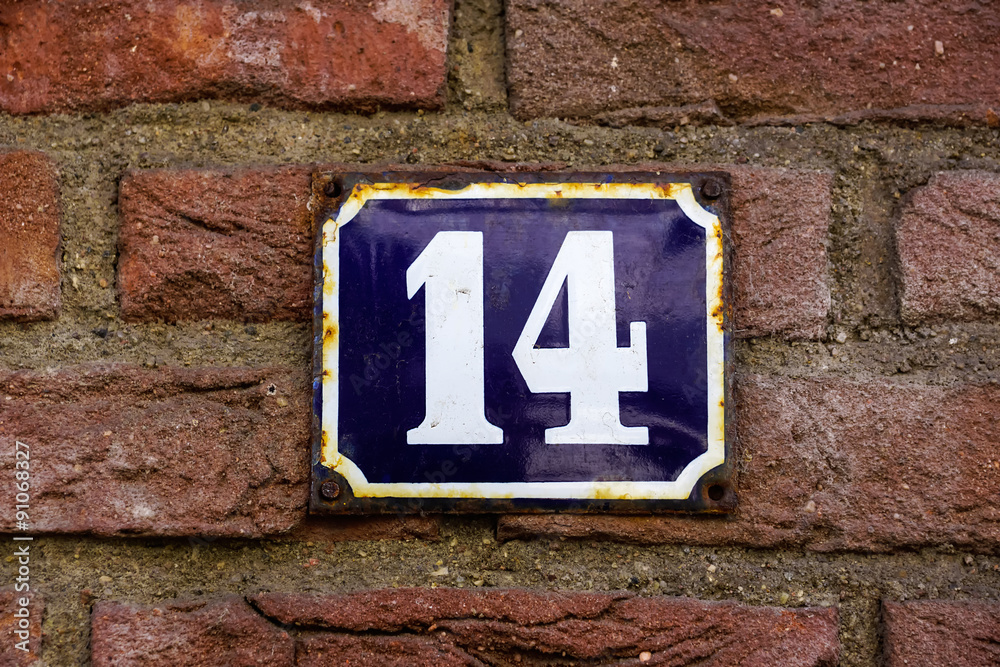 Hausnummer 14 Hausnummer 14