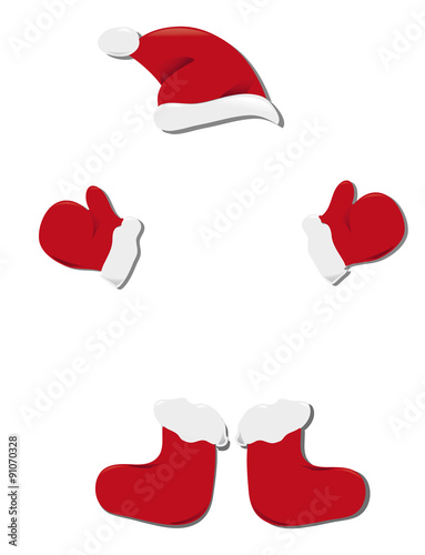 Weihnachtskleidung Weihnachtsmann