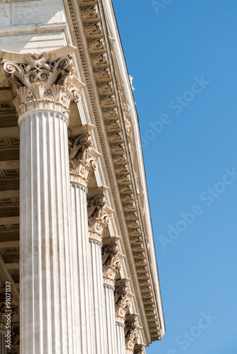 Composite Greek Style Columns Row