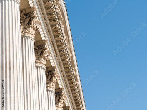 Composite Greek Style Columns Row