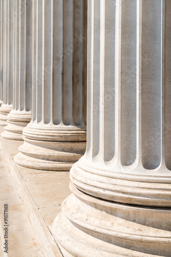 Composite Greek Style Columns Row