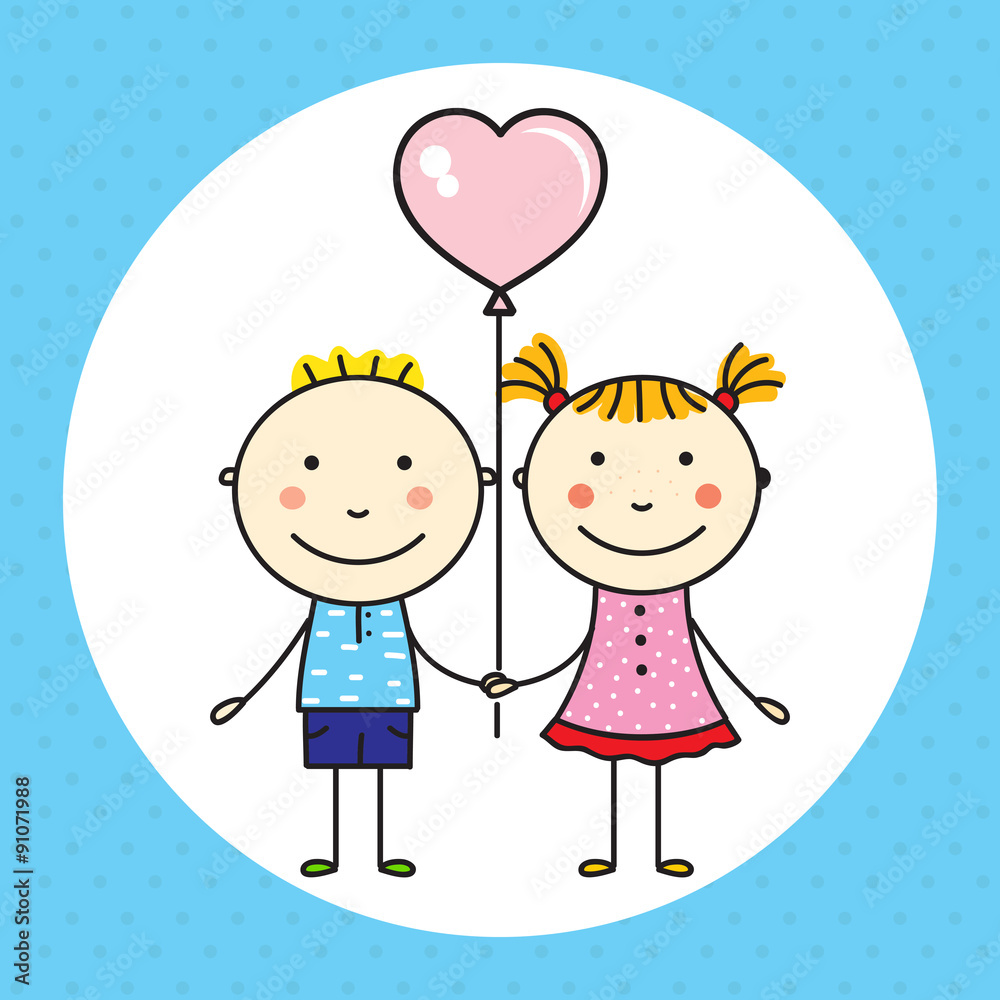 Children in love Children in love
