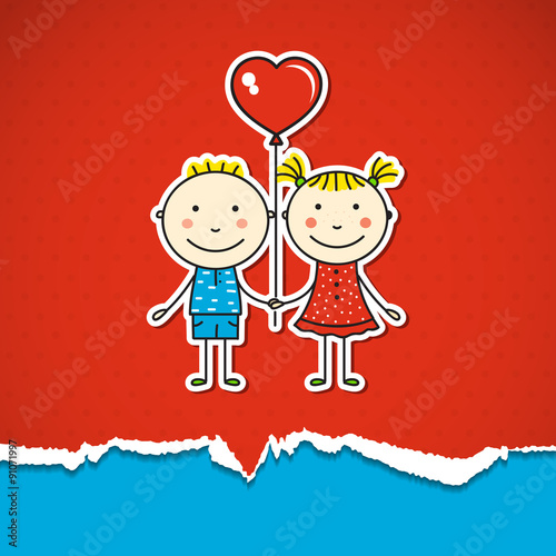 Children in love