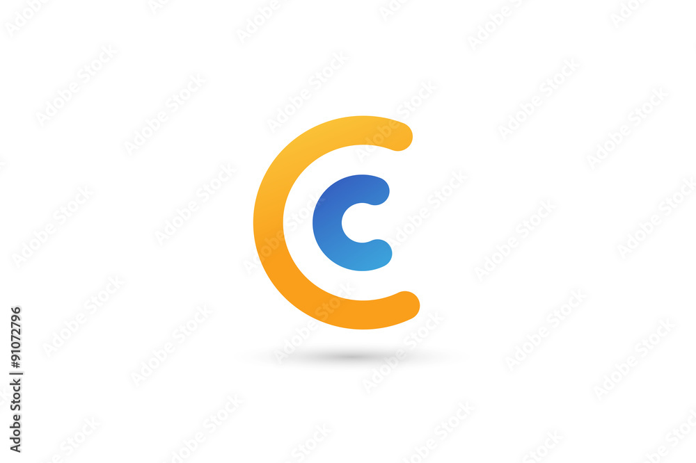 C letter logo vector template C letter logo vector template