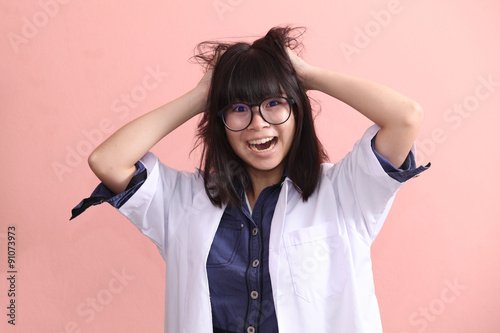 Asian scientist gets mad