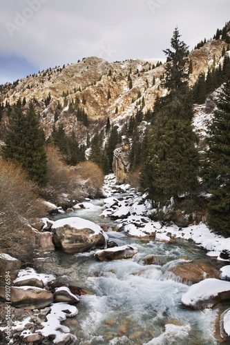 Grigoriev gorge. Kyrgyzstan photo