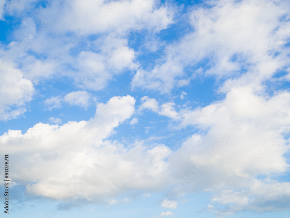 Fototapeta premium blue sky and cloud background