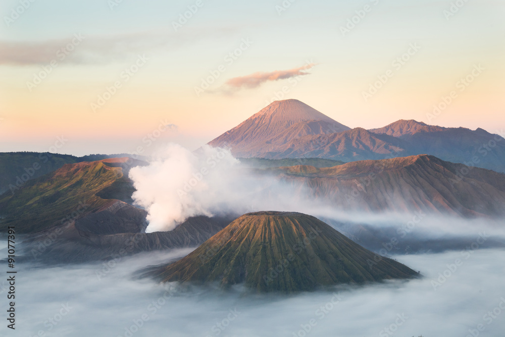 Bromo volcano  , Tengger Semeru National Park, East Java, Indonesia