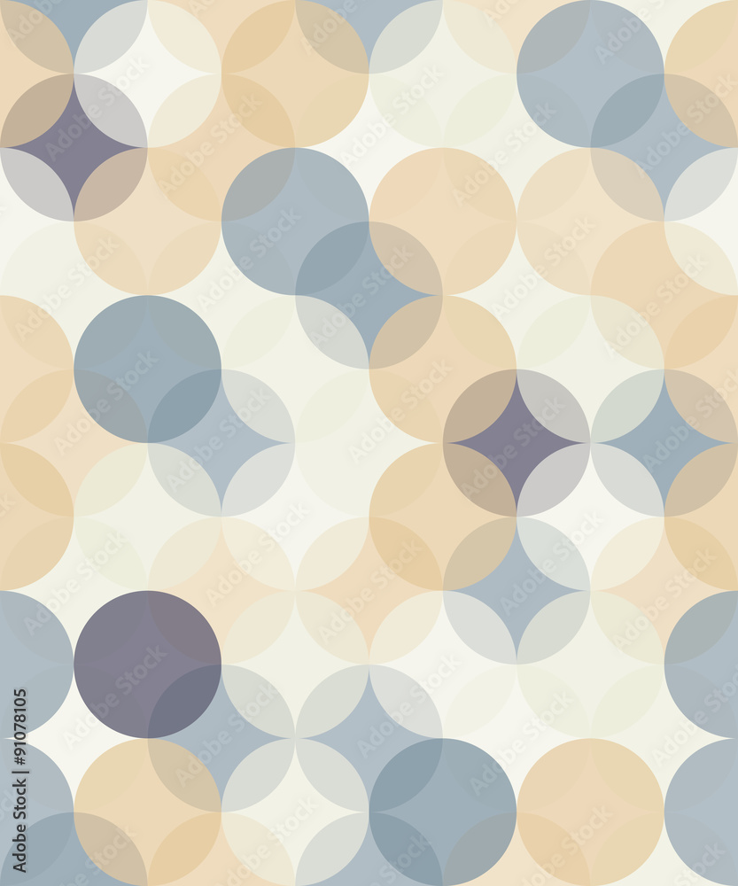 Vector modern seamless colorful geometry pattern circles , color abstract  geometric background,wallpaper print, retro texture, hipster fashion  design, wall mural wallpaper 