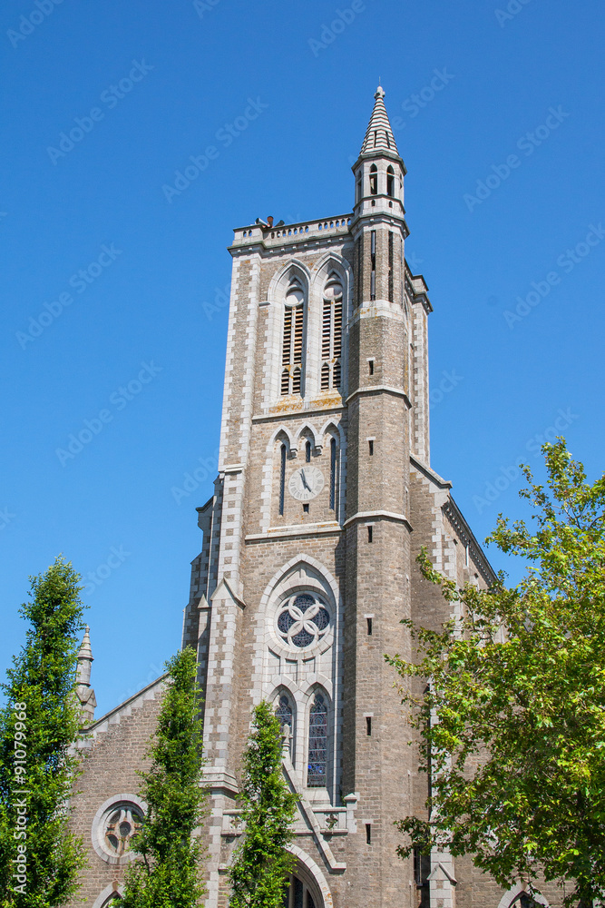 Eglise saint Méen de Cancale, Ile et Vilaine, Bretagne, France 