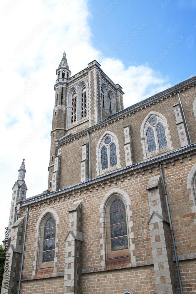 Eglise saint Méen de Cancale, Ile et Vilaine, Bretagne, France 