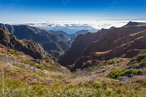 Trekking on Madeira island