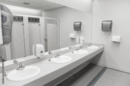 Public Bathroom Sinks