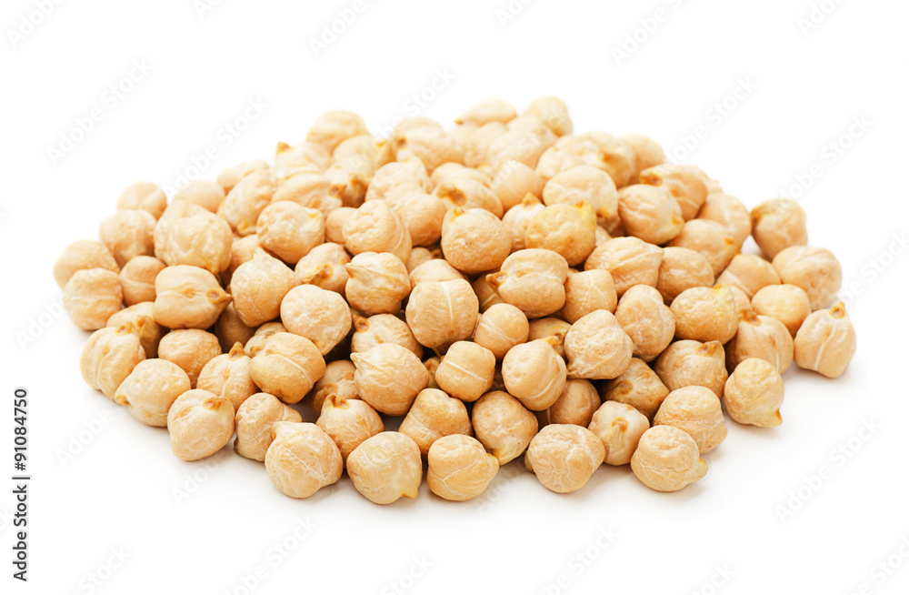 Chickpeas in a pile Chickpeas in a pile