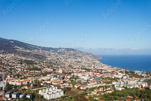 Funchal aerial view