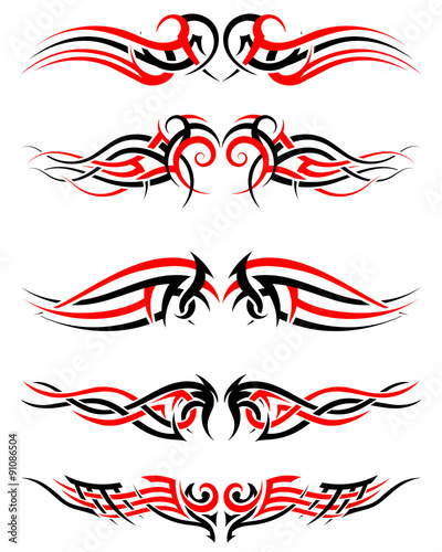 Setof Tribal Tattoos