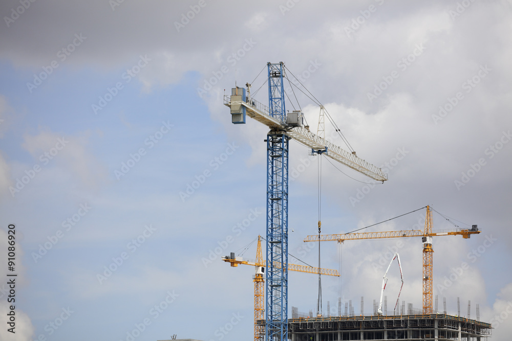 Construction cranes Construction cranes