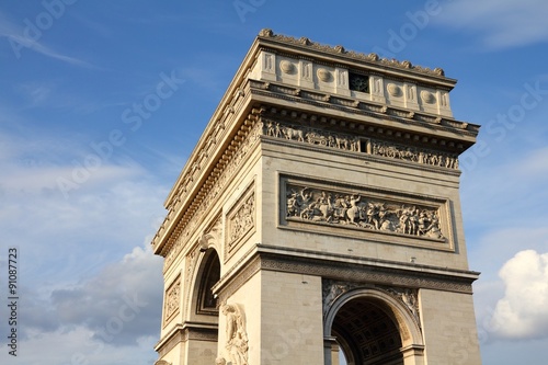 Paris Triumphal Arch © Tupungato