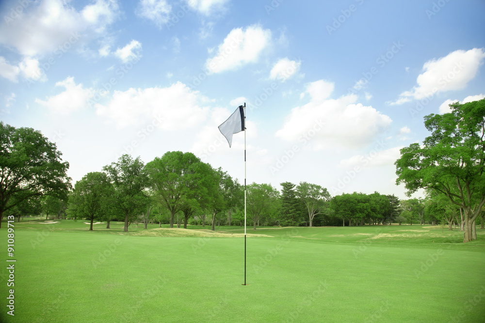 Obraz premium Golf Course Green