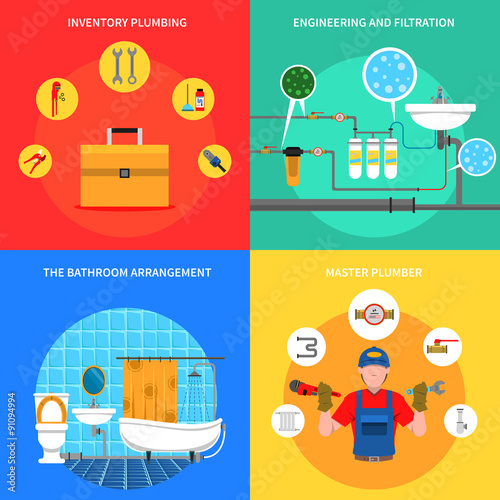 Plumbing Concept Set