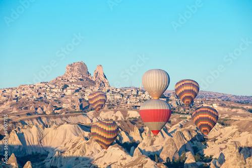  balloons over Cappadocia in Turkey