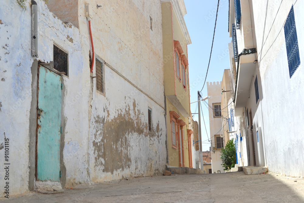 Street in Kairuan, Tunisia