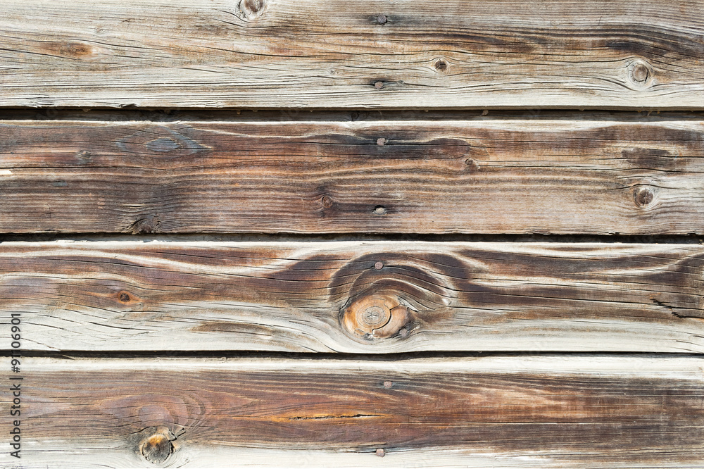Fototapeta premium Brown wood plank texture background