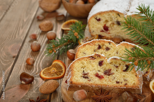 Traditional Christmas Stollen