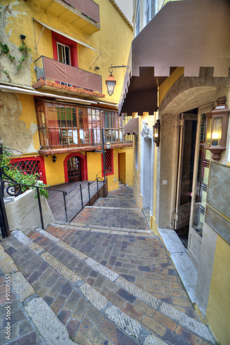 Alley in Old Town, Cannes (Le Suquet) photo