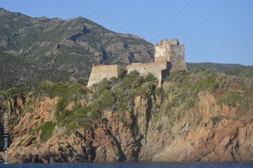 Fototapeta premium chateau de girolata